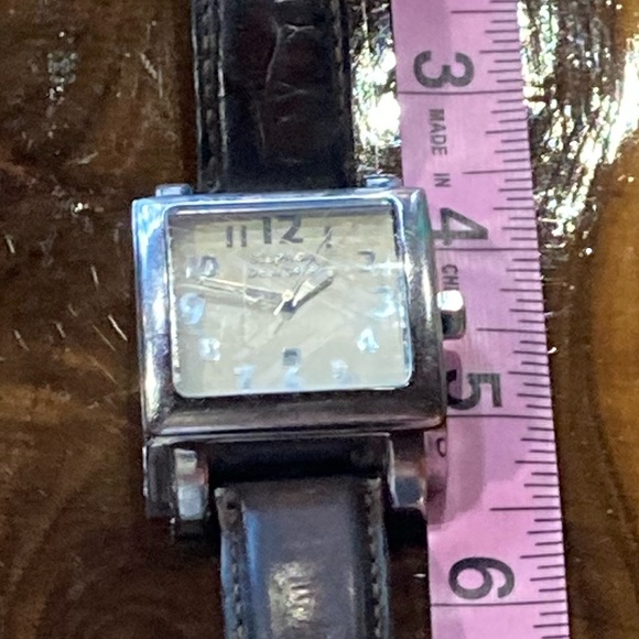 Silpada watch with leather band, vintage’06-‘08. - Picture 13 of 16